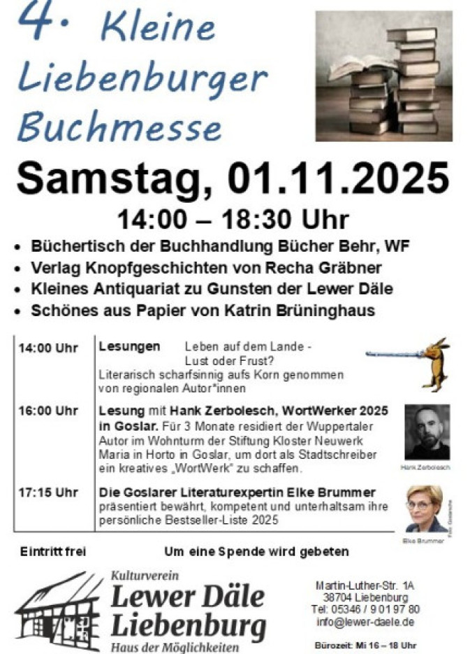 4. Kleine Liebenburger Buchmesse