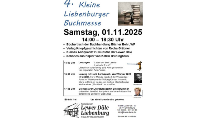 4. Kleine Liebenburger Buchmesse