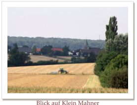 Blick auf Klein Mahner