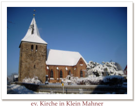 ev. Kirche in Klein Mahner